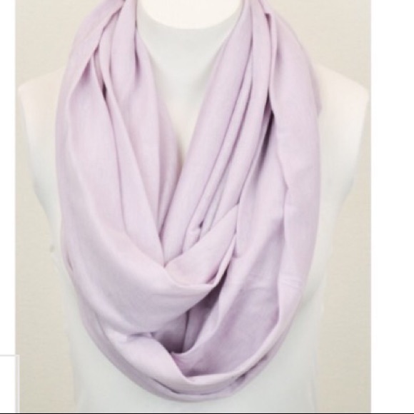 Beautiful Lavender Lightweight Infinity Scarf - Picture 2 of 3